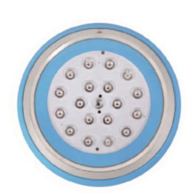 China 18Volt Pool Input IP68 Waterproof Application Underwater Swimming Pool Led Lights 12W for sale