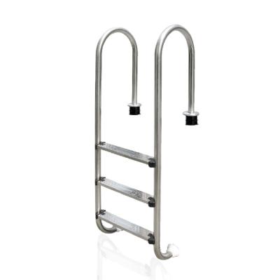 China Popular Swimming Pool New High Quality 3 or 2 or 4 - Stepped Stainless Steel Pool Ladder For Swimming Pool for sale