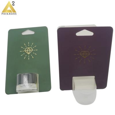 China Handmade Custom Concentrate Container Packaging 3g 5g 7g Glass Jar Blister Packing Box for sale