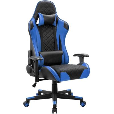 China High-Back Modern Design Metal Swivel Computer Desk Armrest Office Chair Gaming Cooling Chair for sale