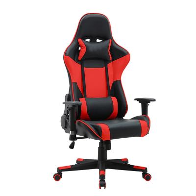 China Customized Kursi Gaming Cooling Ergonomic Cheap Gaming Chair Red Leather High End Chair for sale