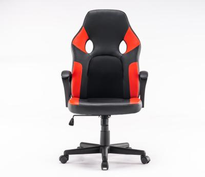 China Ergonomic (height) price PU computer gaming chair adjustable red leather cheap gamer desk racing chair for gaming for sale