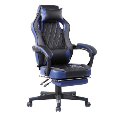 China Hot sale gaming chair (height) Silla Para adjustable jugador swivel high back sillas para comfortable wholesale gamer with footrest for sale