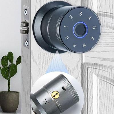 China Apartment China Manufacture High Security Fingerprint Code Button Lock For Apartment for sale