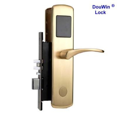 China 2016 new design apartment smart lock software control electronic security lock key card lock for hotel for sale