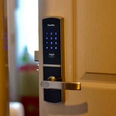 China App Door Stainless Steel Douwin WiFi Smart Lock Handle Keyless Digital Lock for sale