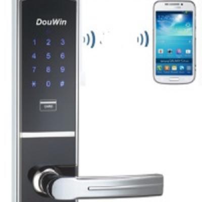 China BLUE stainless steel wifi APP remote control TTLock Tuya electronic doors code iKey lock for sale