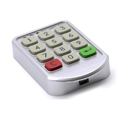 China Zinc Alloy Electronic Smart Digital Cabinet Lock Password Keypad Number Cabinet Cam Lock for sale