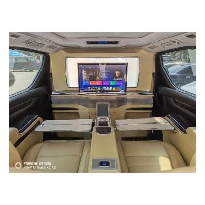 China HWHongRV  minibus vip car divider  and hidden bar seat for luxury minibus coach car for sale