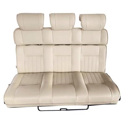 China new design luxury car seats bed RV car back seat bed 3 seat  with recliner backrest for sale