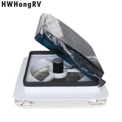 China HWHongRV Rv roof vent fan trailer camper van cargo air vent 12v volt 11inch Opening Airflow recreational vehicle for sale