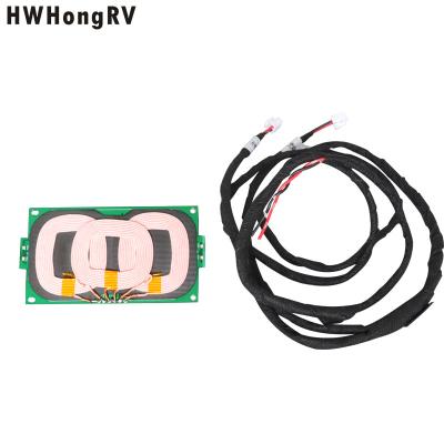 China HWhongRV RV car phone Wireless Charger PCBA Circuit Board Coil Wireless Charging Micro USB Port DIY for sale