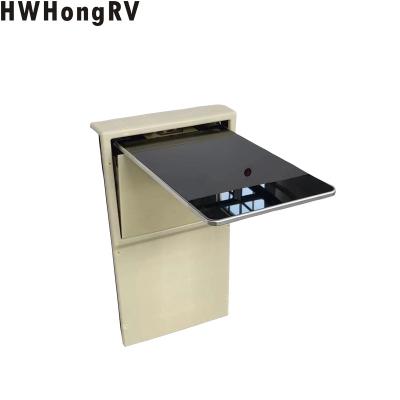 China HWhongRV Adjustable Folding Car Electric Lift Table for Luxury Van electric table for vip cars and mpv construction machinery for sale