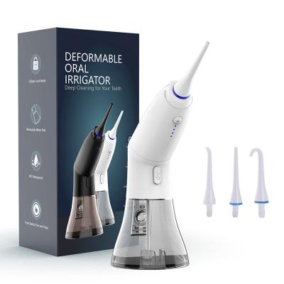 China 2022 Household New Product Cordless Portable Rechargeable Water Flosser Dental Flosser Machine for sale