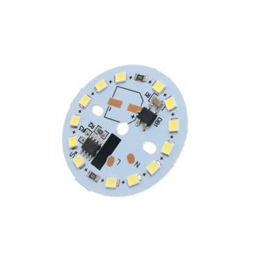 China FM/USB/TF/AUX/MP3/MP4/MP5/keyboard/tv/computer PCB production Ring Light Dob Led Bulb PCB Panel Rgbwa Assembly for sale