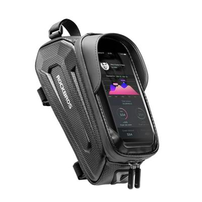 China ROCKBROS New Design Rainproof Bike Front 8.0 Frame Phone Holder Touch Screen Touch Riding Bicycle Outdoor Cycling Bag for sale