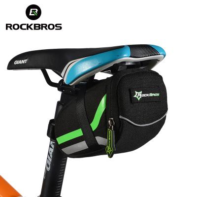 China ROCKBROS Anti-scratch Bicycle Nylon Bag Repair Tool Bag Bike Seat Saddle Recycling Portable Rear Mount Bag for sale