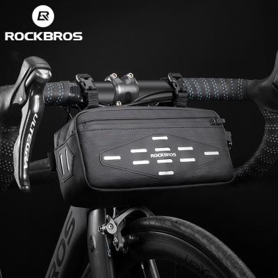 China ROCKBROS Travel Cycling Front Handlebar Storage Bag Shoulder Waterproof Bike Bags Bicycle Saddle Tail Bag for sale