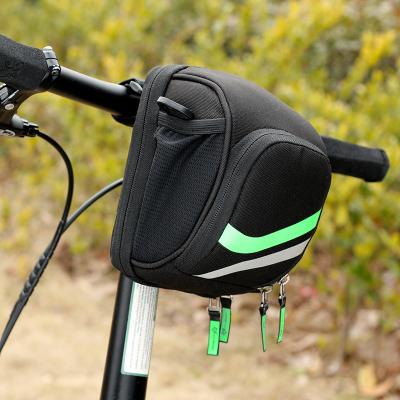 China RockBros Bicycle Frame Bag Bike Handlebar Bag With Rain Cover Tube Bag Bike Accessories Recycling Free Size for sale