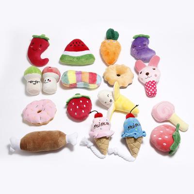 China High Quality Viable No Stuffing Pet Plush Dog Chew Toy Queaky Dog Toys Puppy Toys for sale