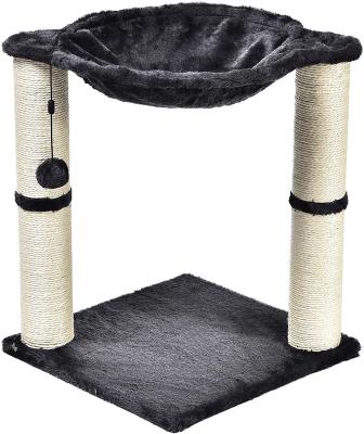 China High Quality Breathable Cat Bed Cat Tree With Sisal Scratcher Ball Cat Teasing Tree for sale