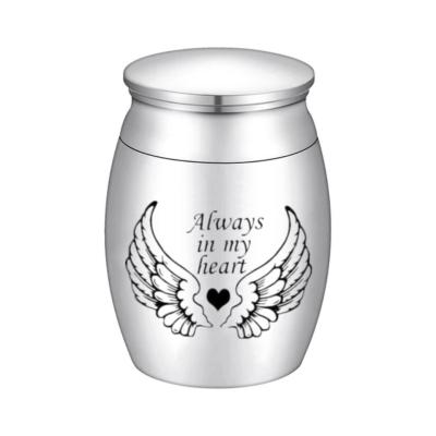 China Wholesale Viable Cremation Urns Stainless Steel Mini Cremation Pet Urns Funeral Keepsake for Dogs Cats for sale