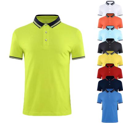 China Factory Wholesale Custom Golf Sportswear Clothes Women Men's Business Polo T-shirt Golf Wear Polo Shirt for sale