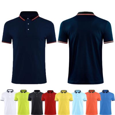 China Top Quality Organic Cotton T Shirt Men Short Sleeve Shirts Business Golf Uniform Men Blank Polo Shirt for sale