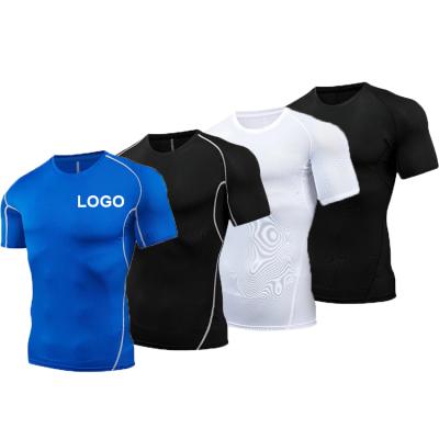 China 2022 New Arrivals Running Fitness GYM Workout Shirts Custom Sports Wear Custom Logo Men t shirt for sale