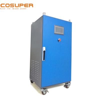 China 96V DC To 220V AC 220V Hybrid Inverter 96V Inverter 10KW Inverter 3 Phase 1660*600*600 for sale