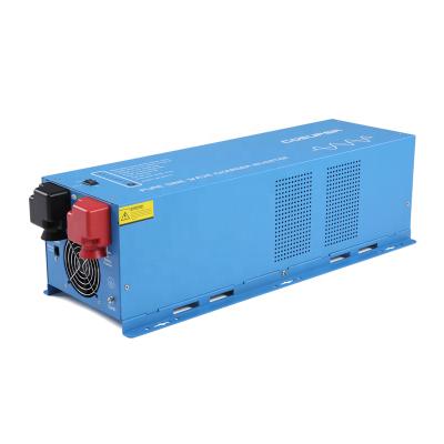 China 24VDC 48VDC 220VAC 4000W Pure Sine Wave Inverter Charger 651*220*180 for sale