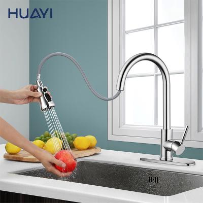 China Pull Down Spray Huayi UPC CUPC Torneira Cozinha Modern Pull Out Sink Mixer Kitchen Sink Faucet Faucet for sale