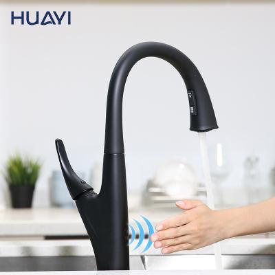 China Sense Faucets Huayi UPC CUPC Torneira Cozinha Goumert Touchless Sensor Pull Down Sink Taps Mixer Kitchen Faucet for sale