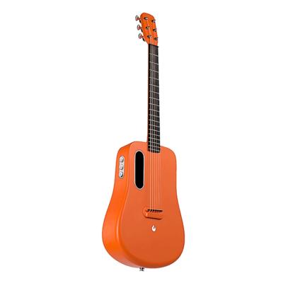 China - Orange Musical Instruments Made in China Custom Electric Guitar for sale