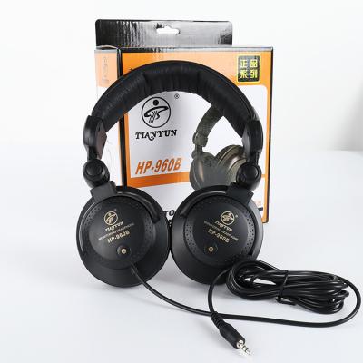 China Wholesale Cheap Headband Microphone Black Headset Cable Wired Earphones for sale