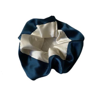 China 2021 Fashion Grandwell Hair Ties Elastic Satin Ponytail Headband Scrunchies Rubber Hair Accessories Mix Colors for sale