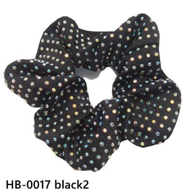 China Grandwell 2021 European and American style customize hair accessories rhinestone scrunchies handmade diamante headbands for ladies and kids for sale