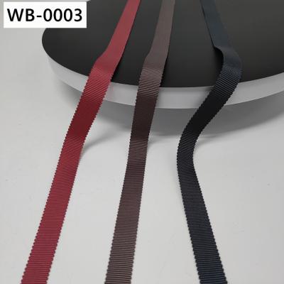 China New Grandwell 2022 Viable Grosgrain Band 1cm Garment Trims Decoration Band Good Quality Back Neck Band for sale