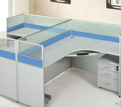 China Computer Commercial Office Furniture / L Shaped Office Furniture Cubicles for sale