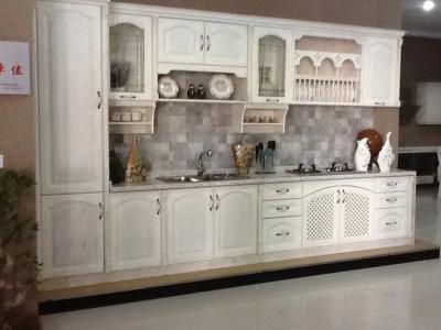 China Modular Small Upper Kitchen Cabinets American Style Corrosion Resistant for sale