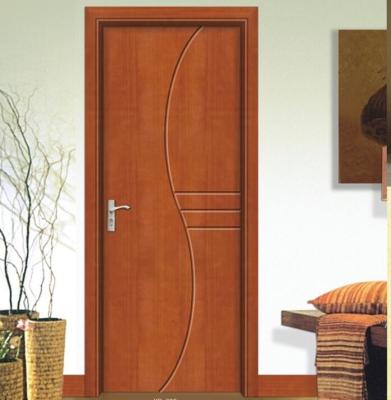 China Finished Wooden Interior Doors Solid Wood Entry Doors For Guestroom for sale