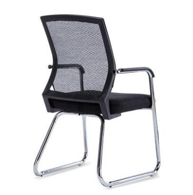 China Contemporary Mesh Back Office Chair Without Wheels Ergonomic Style for sale