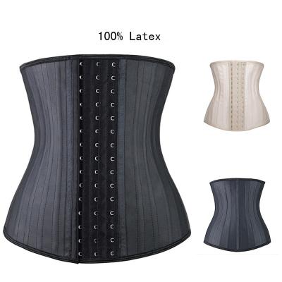 China 2021 Lift Up Corset Breathable Smooth Rubber Latex Corselet Waist Trainers And Shaper Wear for sale