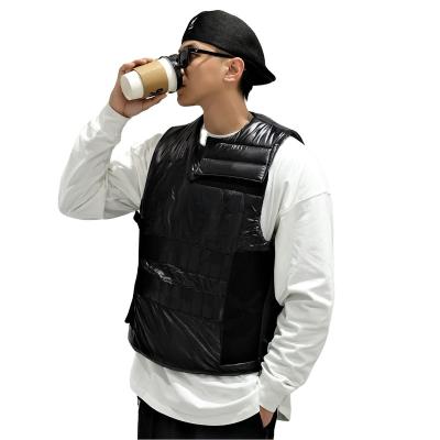 China Windproof And Warm Warm In Winter Fashion High Quality Vest Loose Casual Plus Size Men'S Vest Waistcoat for sale