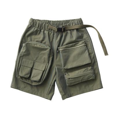 China 2022 Spring And Wind New Brand Summer High Street Casual Cargo Shorts Multi-zip Fashionable Functional Pocket Breathable Shorts for sale