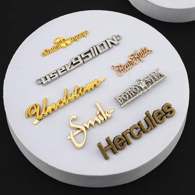 China Factory Wholesale Washable Purse Wallet Logo Plate Engraved Embossed Metal Bags Purse Label Custom Metal Plate With Seals for sale