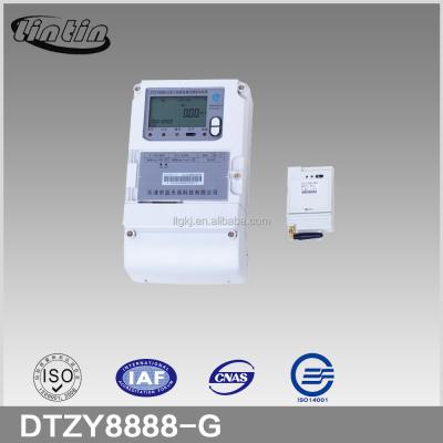 China DTS8888 power loss hilos intelligentte medidor de check scam cargo Tres cuatro fases (GPRS Estado wireless netlist) for sale