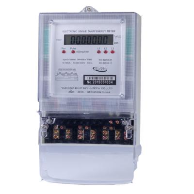 China IEC 13A KWH two-phase three-wire cyclometric energy meter smart electricity (wifi wireless electricity meter) medidor de energia LTM12 for sale