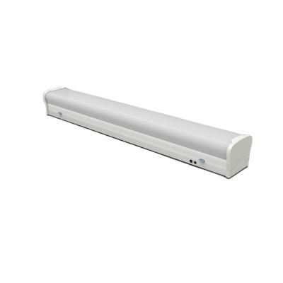 China 2021 New Design SNT BELLY CCT3 2F 120lm/w Linkable Linear LED Light 575*85*75 IP20 Batten Lightmergency for sale