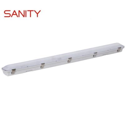 China High Quality Harsh Environment PC Base 0.6M 1.2 M Ip 65 Ip65 Batten T8 Outdoor Waterproof Tri Led Proof Light Fixture for sale